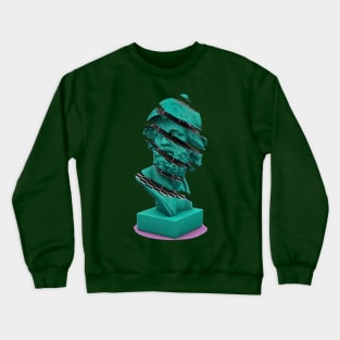 Vaporwave HOLOGRAPHIC greek statue Crewneck Sweatshirt